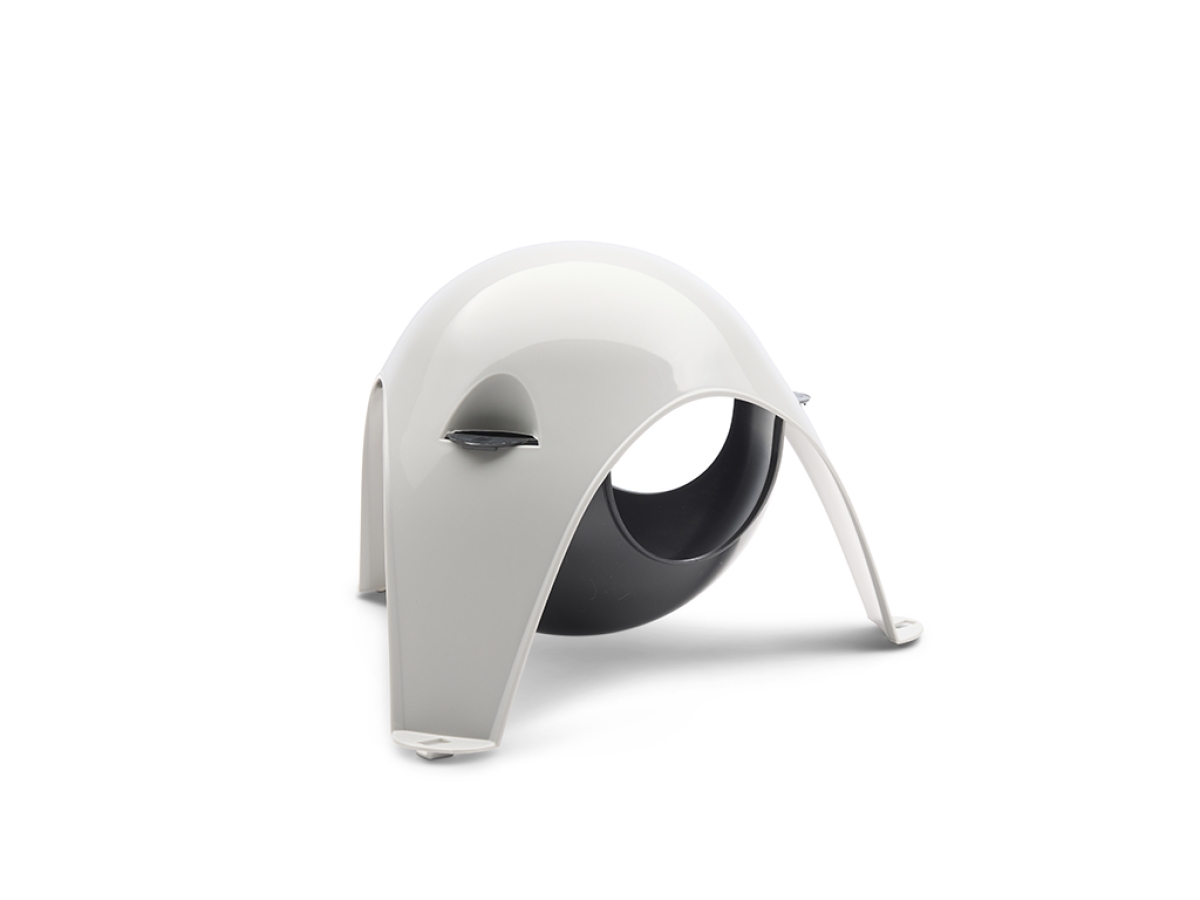 Sputnik XL small animal hideaway - light grey-black