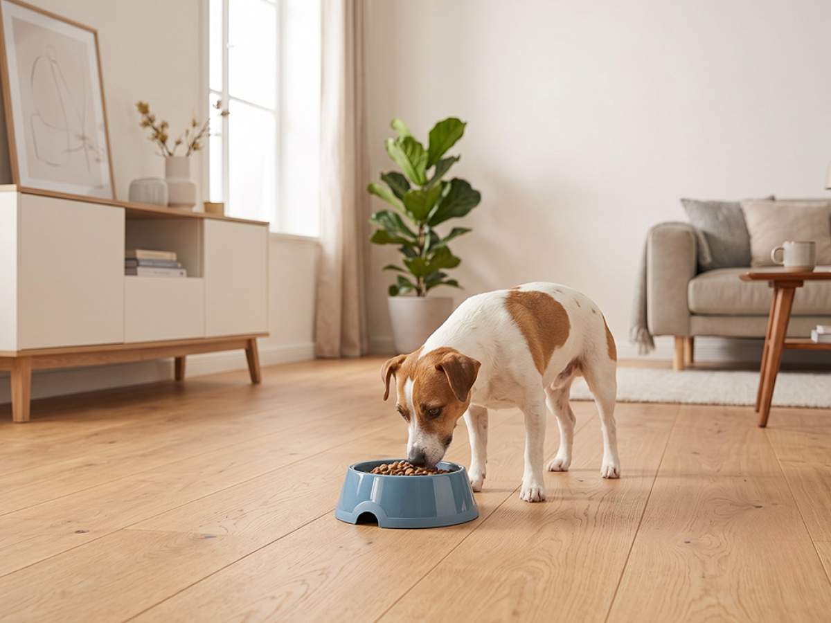 Savic Picnic 2 feeding bowl bluestone for cats and dogs, 600 ml, 16 x 16.5 x 5 cm, built-in handle.