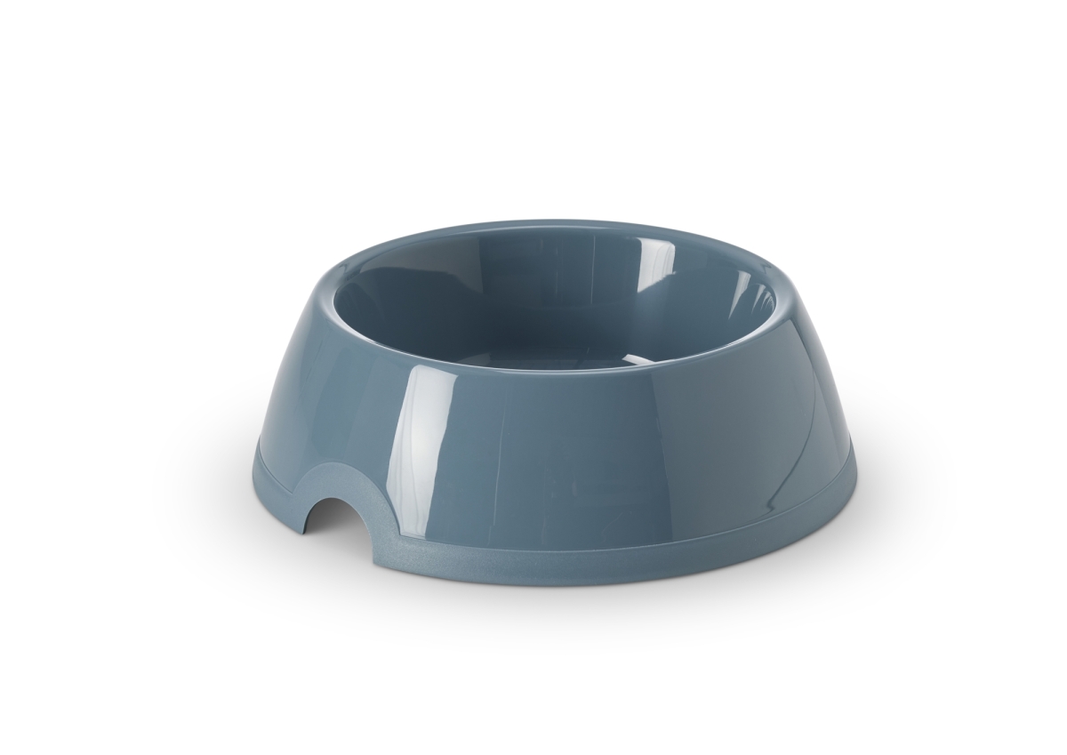 Savic Picnic 3 large feeding bowl bluestone for dogs, 1.25 L, 24 x 24 x 10.3 cm, built-in handle.