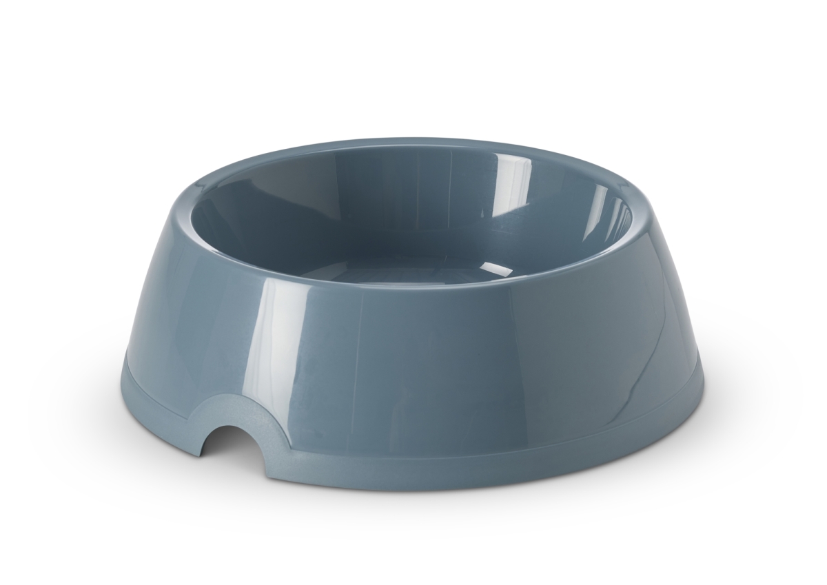 Savic Picnic 4 extra-large dog feeding bowl bluestone, 2.25 L, 24 x 24 x 9 cm, built-in side handle.