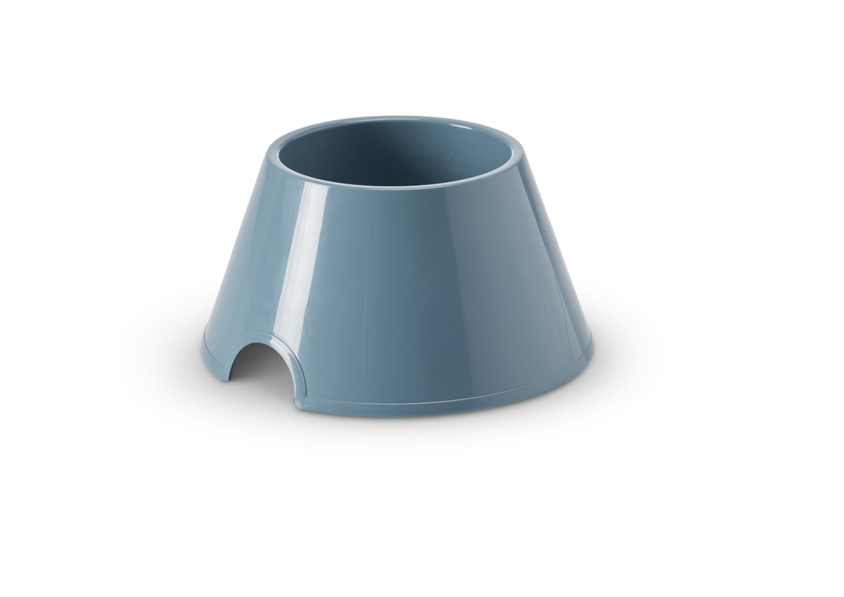 Savic Picnic Cocker feeding bowl bluestone for Cocker Spaniels, 700 ml, 13 x 13 x 10 cm, narrow design ears stay clear.
