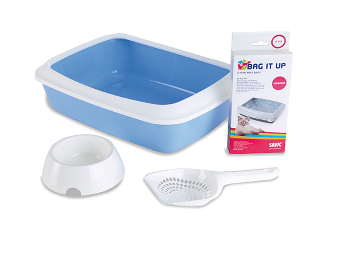 Iriz starter kit litter tray - blue