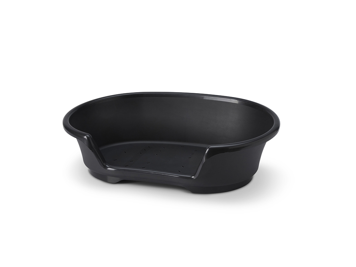 Cosy 65 cm plastic bed - black