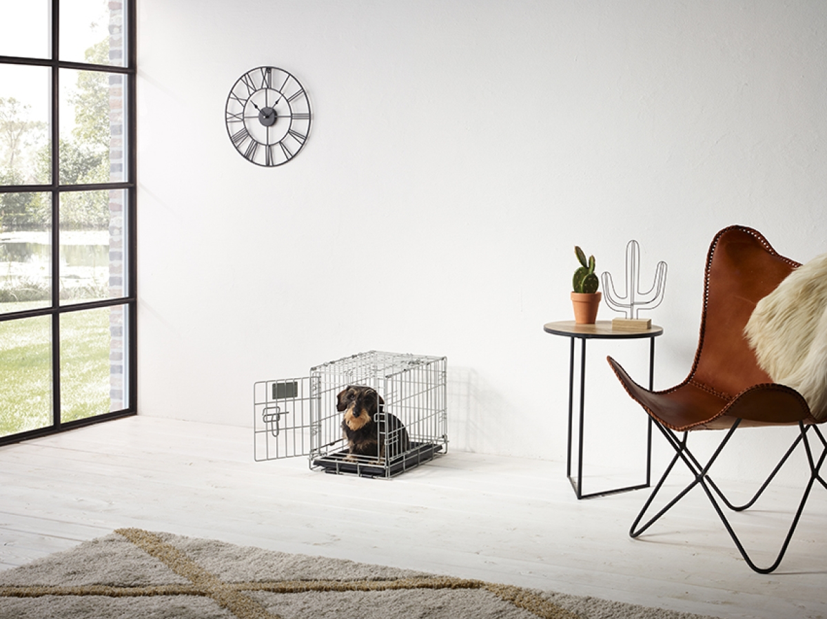 Savic Hundekissen Für Dog Résidence Zimmerkäfig - 107 Cm, Hellgrau, Waschbar