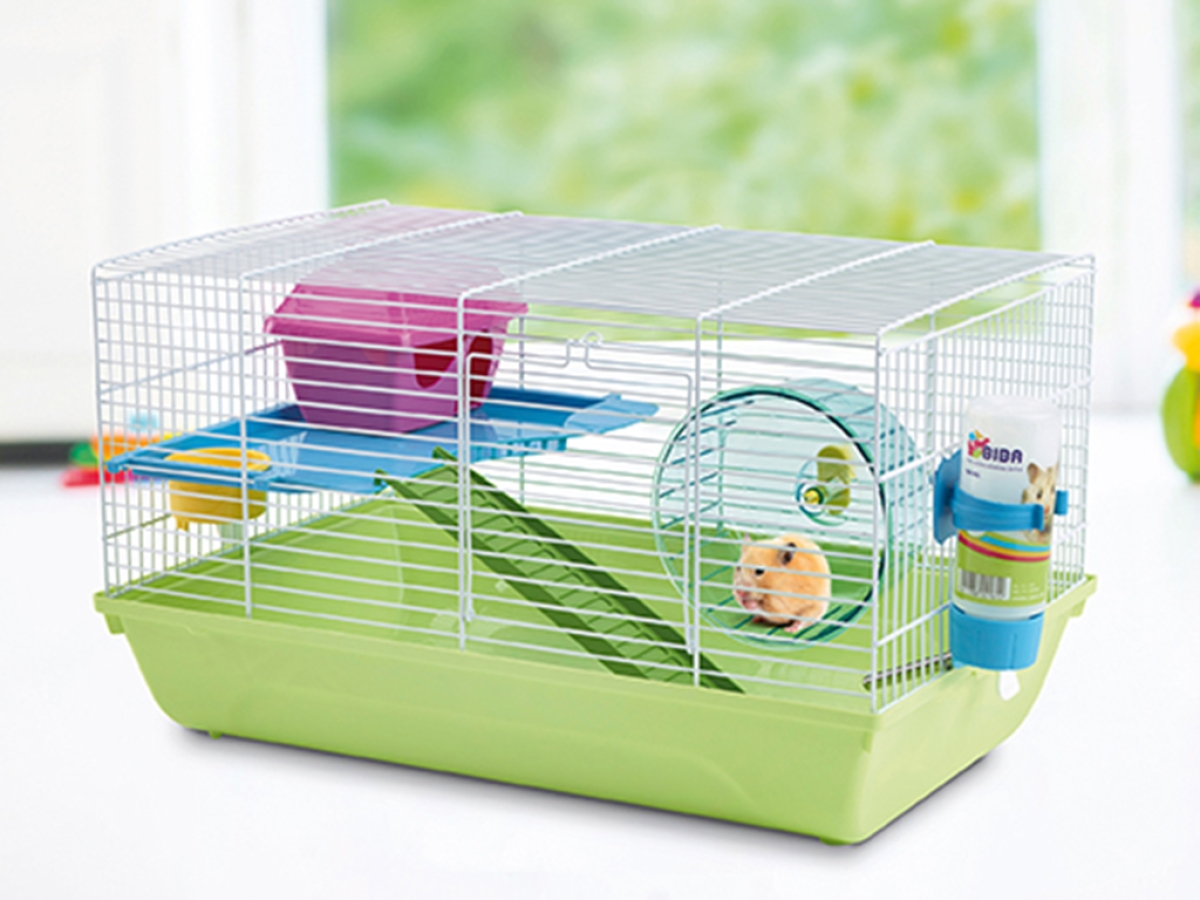 Martha Double small animal cage - white