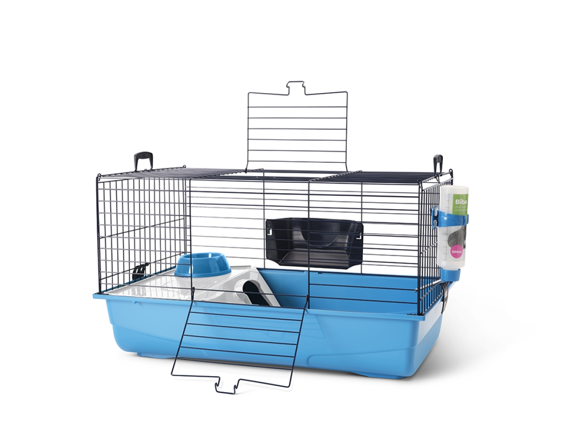 Nero 2 De Luxe small animal cage - blue Nero 2 De Luxe small animal cage - blue
