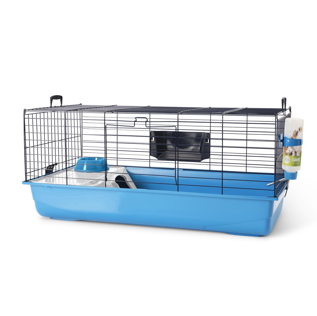 Nero 3 De Luxe small animal cage - blue