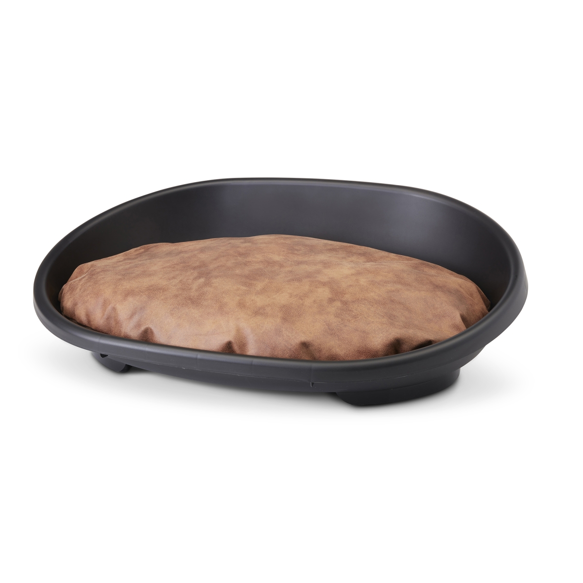 Snooze Extra-Large plastic bed - black