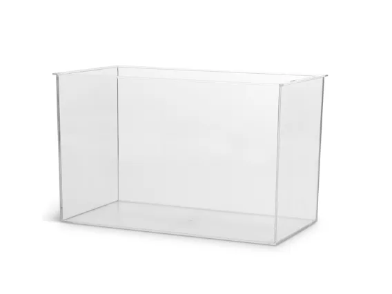 Plastic Tank 10L with clear design for transporting or temporarily housing aquatic animals.