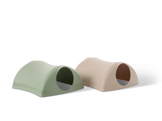 Rody Tunnel hideaway with dual openings, durable construction, and spacious design for guinea pigs and rats.