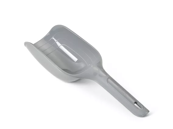 Food Scoop in cool grey – A durable, multi-purpose scoop for pet food or litter, ideal for small animals, birds, cats, and dogs.