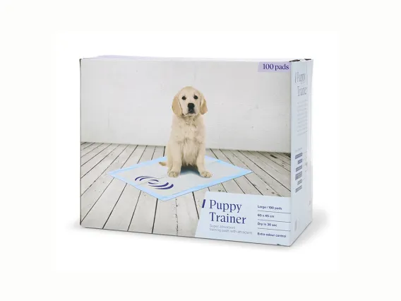 Savic Puppy Trainer Large training pads, shown as folded absorbent pads